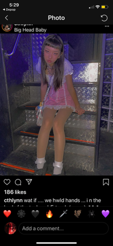 pink and white gingham "Barmaid" dress