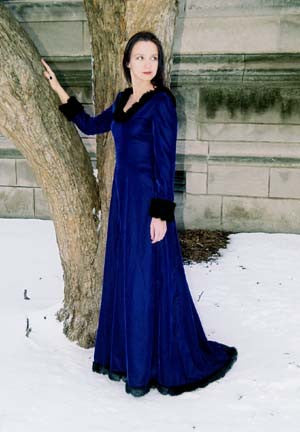 The "Snow Queen" dress