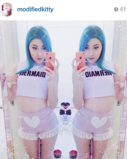 Blue Valentine panty shorts